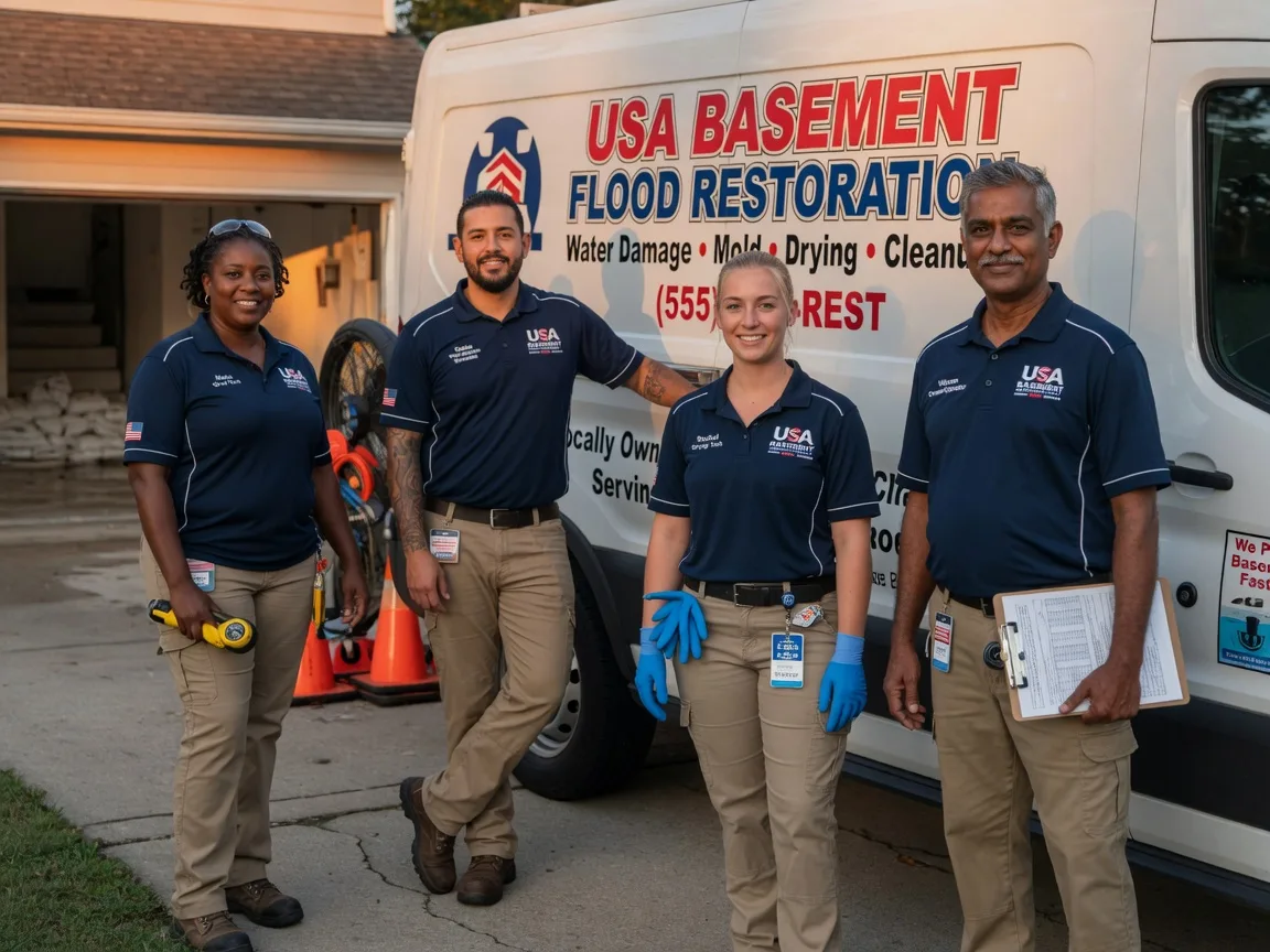 Basement Flood Cleanup company in Osage, WV